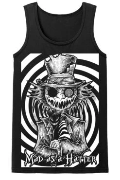 Mad As A Hatter T-shirt -Vampirefreaks Sale Store mens tank top front ea6a3856 67d5 40f3 873d 02d4e8244081