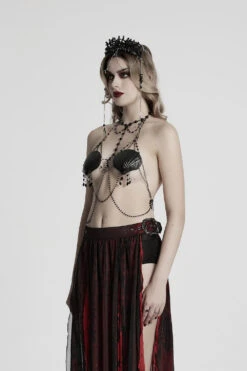 Dark Siren Seashell Chain Harness -Vampirefreaks Sale Store mermaidshell harness