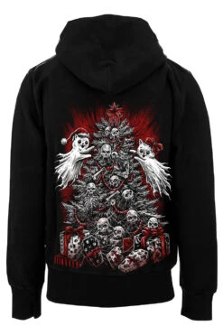 Merry Catmas Hoodie -Vampirefreaks Sale Store merry catmas hoodie back blank sleeves