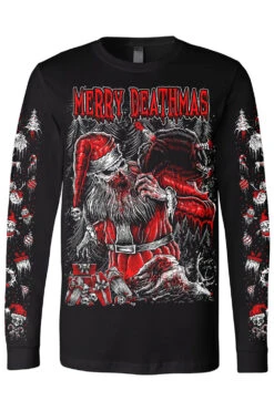 Merry Deathmas Christmas Tee [Multiple Styles Available]