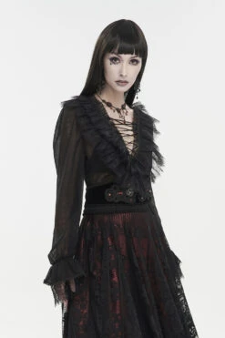 Crumbling Statues Romantic Ruffled Top 17 Crumbling Statues Romantic Ruffled Top -Vampirefreaks Sale Store mesh shirt 1ce6fd9f 122e 414d b82b 3286485bffdc