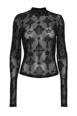 Cathedral Crosses Mesh Top -Vampirefreaks Sale Store mesh shirt 460e4d49 76a8 4aab b264 5fc1ffcc652a