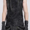 Exile Distressed Tank Top -Vampirefreaks Sale Store mesh tank top