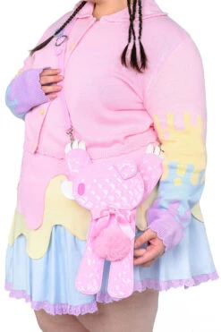 Gloomy Bear Hug Crossbody Phone Pouch 7 Gloomy Bear Hug Crossbody Phone Pouch -Vampirefreaks Sale Store mini gloomy bear bag