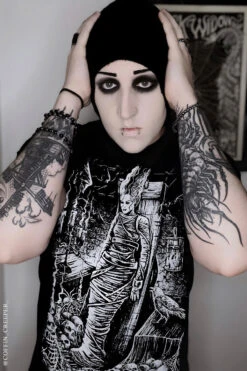 Bride Of Frankenstein T-shirt -Vampirefreaks Sale Store monster goth clothes