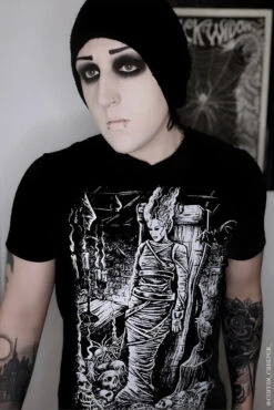 Bride Of Frankenstein T-shirt -Vampirefreaks Sale Store monster horror tshirt