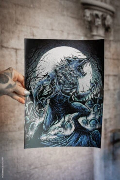 Blue Blood Werewolf Jigsaw Puzzle -Vampirefreaks Sale Store monster puzzle 70a905c6 b6a2 43ed b3f1 d2605c8e34f6