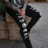Moon Phase Joggers [UNISEX] -Vampirefreaks Sale Store moon joggers