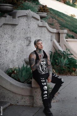 Moon Phase Joggers [UNISEX] -Vampirefreaks Sale Store moon pants