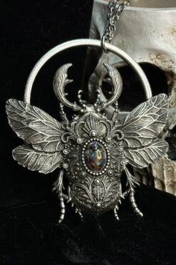 Scarab Rising Necklace -Vampirefreaks Sale Store mother of hades necklace