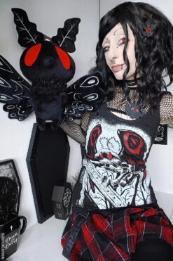 Mothman Plush Toy 19 Mothman Plush Toy -Vampirefreaks Sale Store mothman plush toy