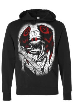 Mothman Of Point Pleasant Hoodie -Vampirefreaks Sale Store mothman pullover hoodie