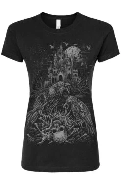 Murder Of Crows T-shirt -Vampirefreaks Sale Store murder of crows womens tshirt