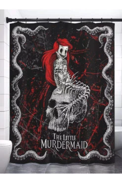 The Little Murdermaid Shower Curtain