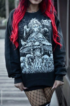 Alice Down The Rabbit Hole Sweatshirt