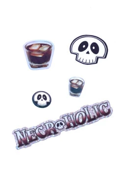 Necroholic Pins & Stickers Set