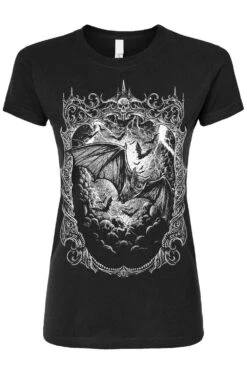 Night Flight Bat T-shirt -Vampirefreaks Sale Store night flight bt womens tshirt