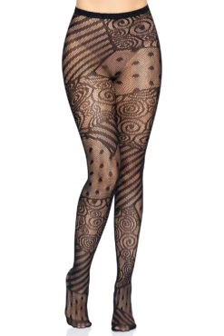 LEG AVENUE Sally's Stitches Patchwork Tights -Vampirefreaks Sale Store nightmare before christmas tights