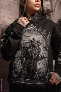 Tomb Of Nosferatu Hoodie -Vampirefreaks Sale Store nosferatu hoodie