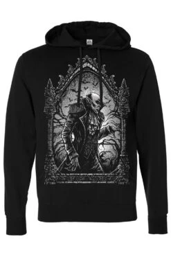 Tomb Of Nosferatu Hoodie -Vampirefreaks Sale Store nosferatu pullover hoodie blank sleeves