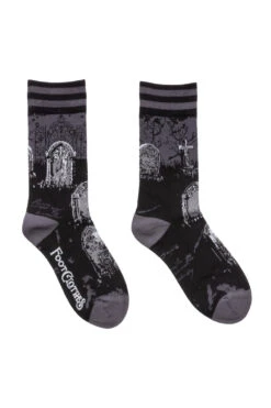 Garden Of The Dead Crew Socks -Vampirefreaks Sale Store novelty gothic socks