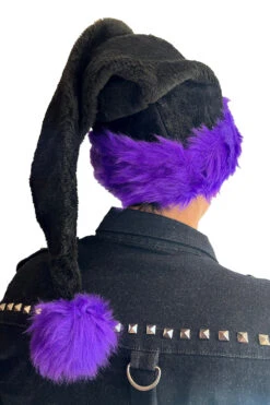 Santa Claws Hat [Black/Purple]