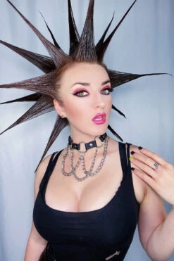 Malevolent Layered Chain Choker -Vampirefreaks Sale Store o ring collar