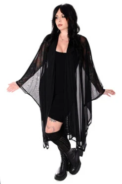 Lilith Mesh Oversized Cloak -Vampirefreaks Sale Store occult cloak 048550b6 6d0f 4648 849b 31897983cd76
