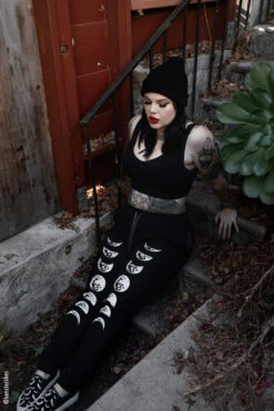 Moon Phase Joggers [UNISEX] -Vampirefreaks Sale Store occult joggers 011765dc d60f 4e76 95b3 ebd3d4f15cd4