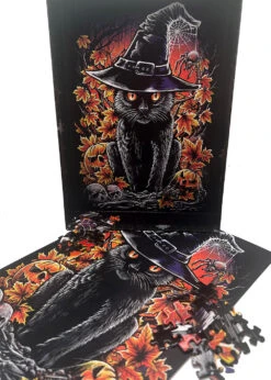 Witch's Familiar Jigsaw Puzzle -Vampirefreaks Sale Store occult puzzle