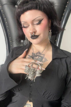 Scarab Rising Necklace -Vampirefreaks Sale Store occult scarb necklace