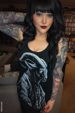 The GOAT T-shirt -Vampirefreaks Sale Store occult tank top
