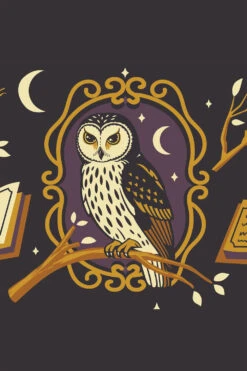 Supervisor OwlFred Crew Socks -Vampirefreaks Sale Store owl art