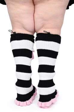 Bittersweet Stripe Leg Warmers 12 Bittersweet Stripe Leg Warmers -Vampirefreaks Sale Store pastel emo leg warmers