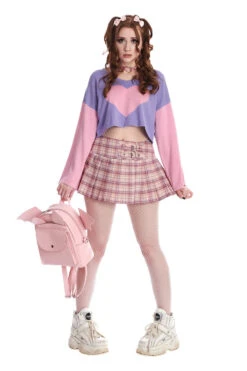 Pastel Goth Batwing Backpack [PINK] -Vampirefreaks Sale Store pastel goth backpack