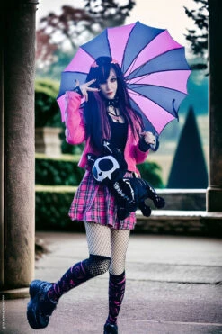 Skelekitty Purse -Vampirefreaks Sale Store pastel goth umbrella e51e54ca 8df2 4680 8d40 ca858bc48a50