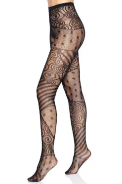 LEG AVENUE Sally's Stitches Patchwork Tights -Vampirefreaks Sale Store patchwork tights