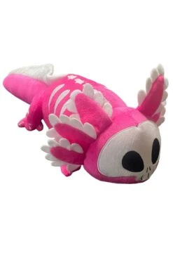 Pink Spooksalotl The Axolotl Plush Toy [Limited Edition] -Vampirefreaks Sale Store pink axolotl 04
