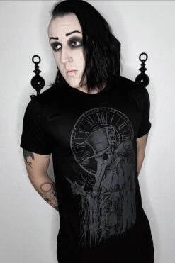 Plague Doctor T-shirt [GREY ASHES] -Vampirefreaks Sale Store plagfjskfs