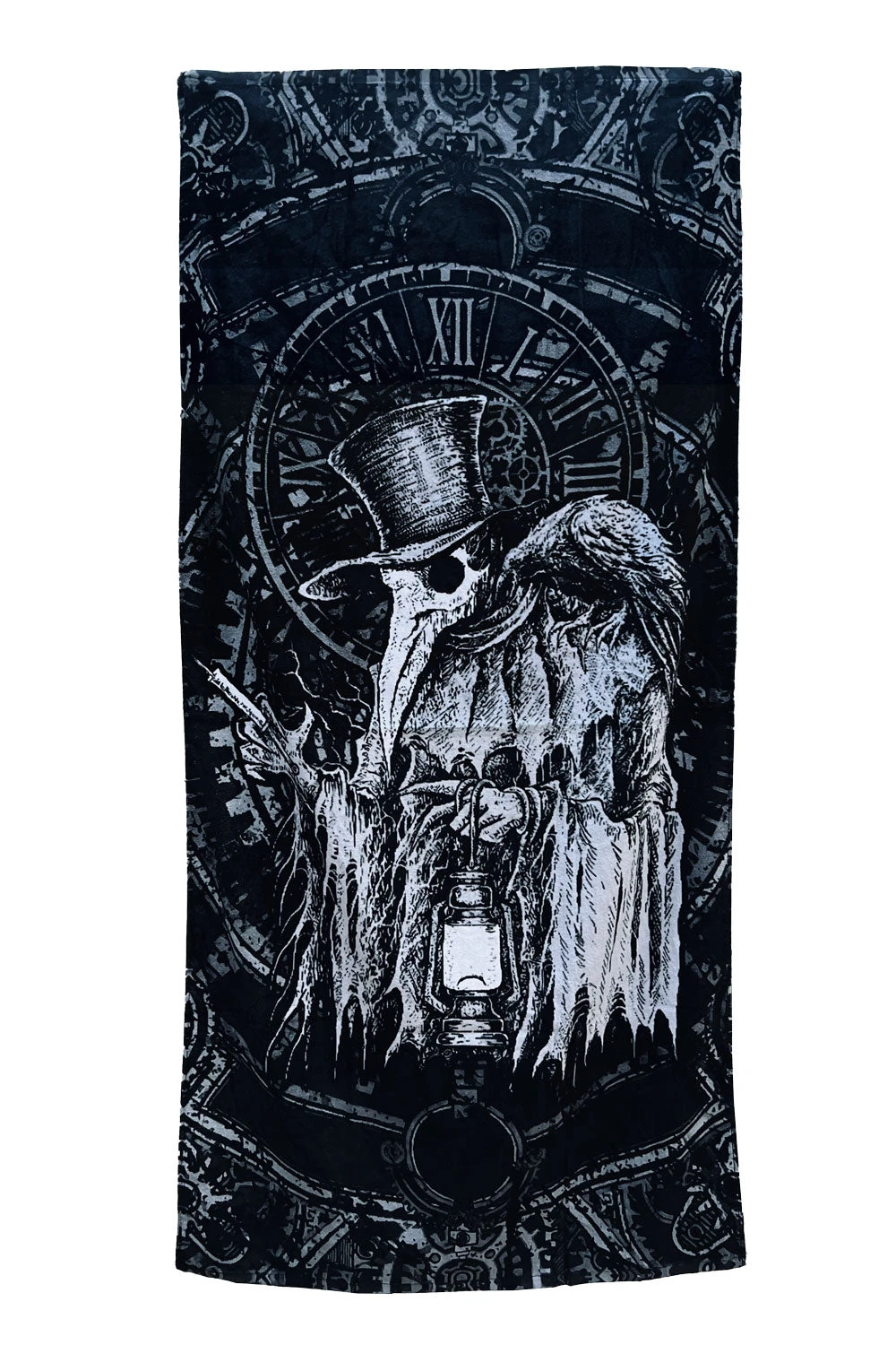 Plague Doctor Beach Towel 4 Plague Doctor Beach Towel - Image 4