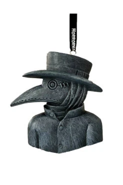 Plague Doctor Flatback Xmas Ornament