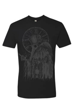 Plague Doctor T-shirt [GREY ASHES] -Vampirefreaks Sale Store plagueDoctorTshirt