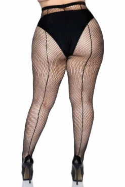 LEG AVENUE Dark Pinup Fishnet Tights [Plus Size] -Vampirefreaks Sale Store plus size fishnet stockings a82562e0 3513 4679 8d07 22bf9c3ccbfe