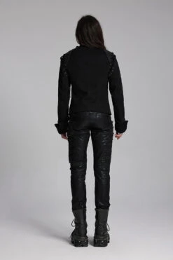 Death March Military Goth Jacket -Vampirefreaks Sale Store plus size goth clothes