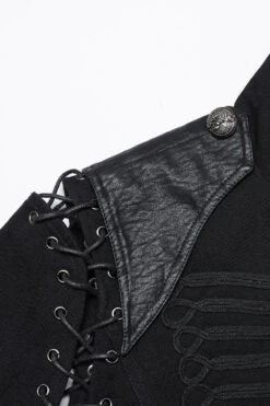 Death March Military Goth Jacket -Vampirefreaks Sale Store plus size gothic coat