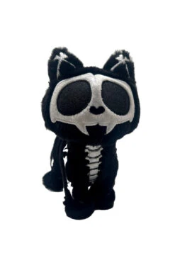 Skelekitty Plush Keychain -Vampirefreaks Sale Store plush keyring