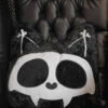 Skelekitty Throw Pillow -Vampirefreaks Sale Store plush toy pillow