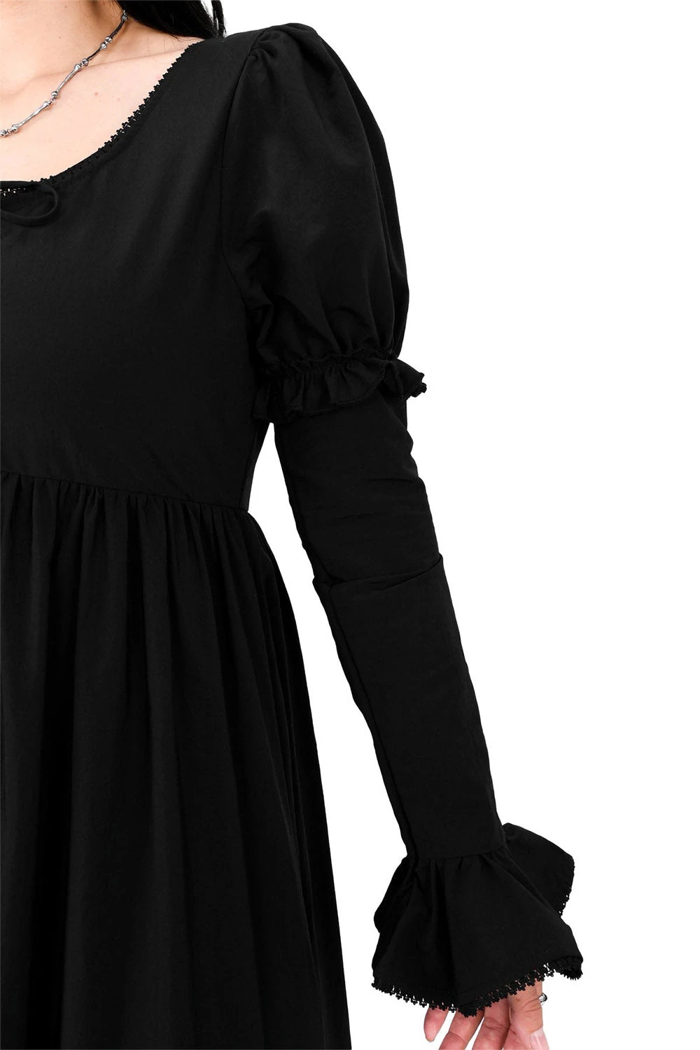 Ellen Puff Sleeve Duster 8 Ellen Puff Sleeve Duster - Image 8