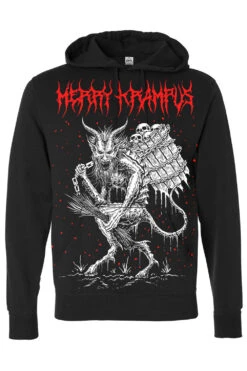 Merry Krampus Hoodie -Vampirefreaks Sale Store pullover hoodie resize blank