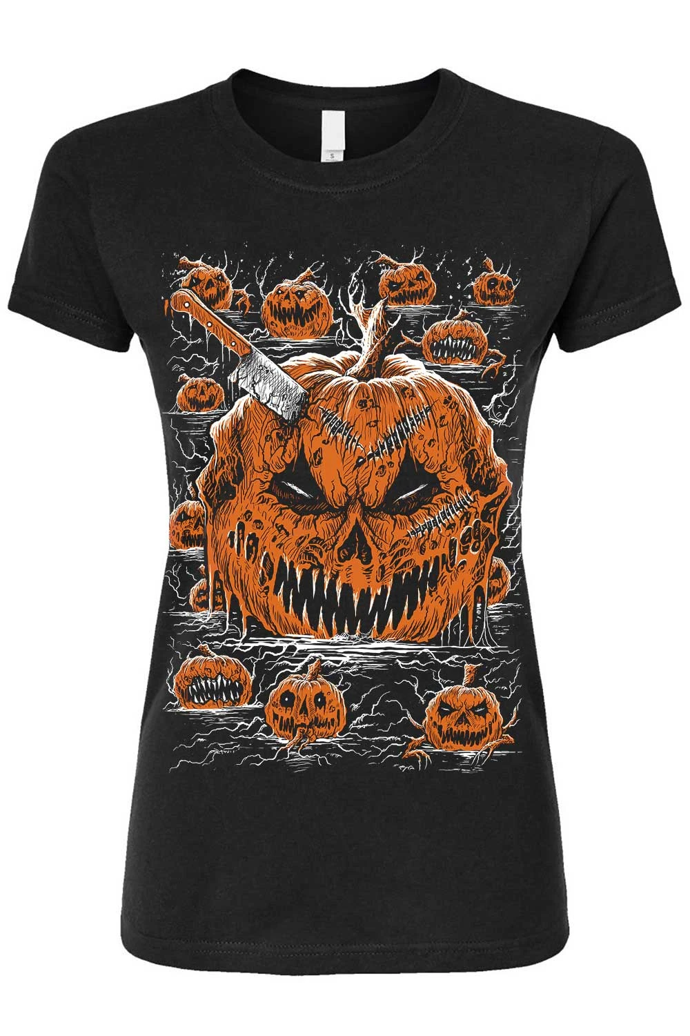 Possessed Pumpkin Patch T-shirt 7 Possessed Pumpkin Patch T-shirt - Image 7